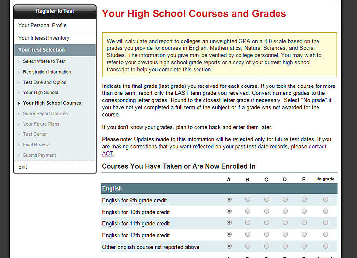 How to Sign Up for the ACT Tricks and Tips