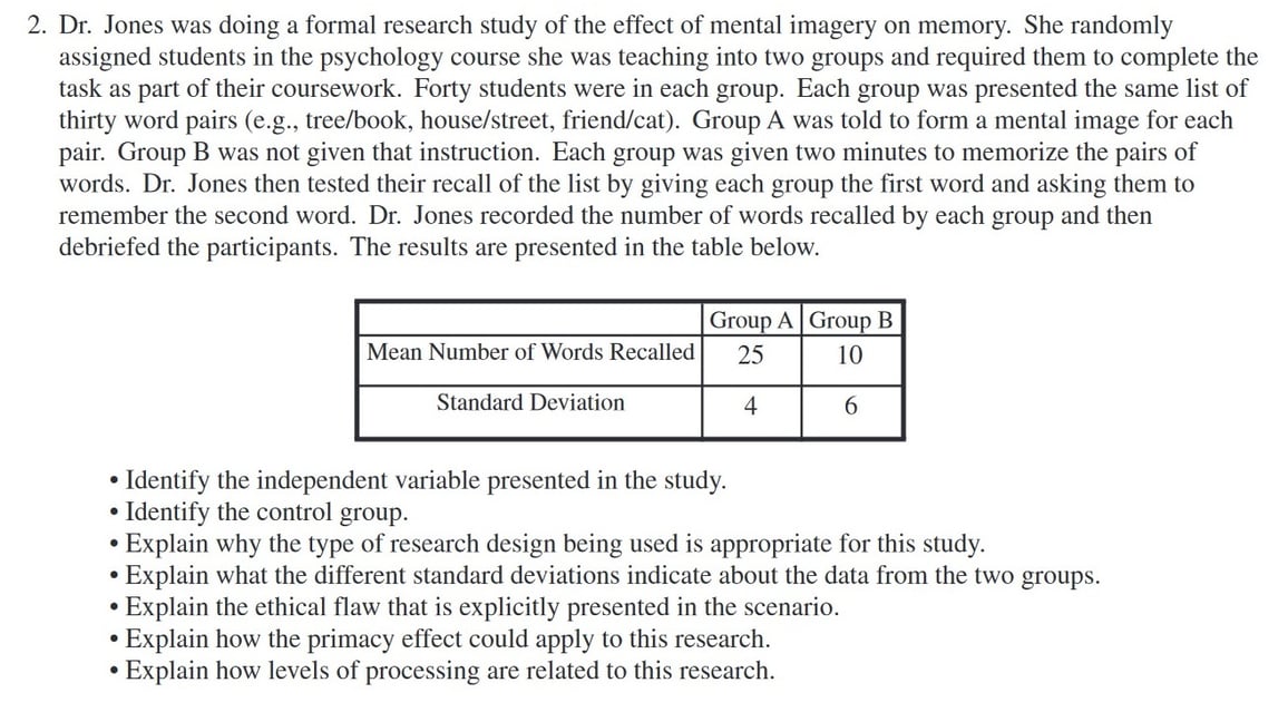 How to Ace AP Psychology FRQs