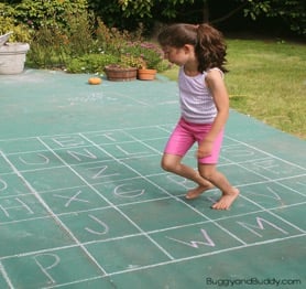 Alphabet Hopscotch