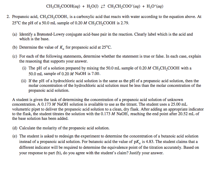 AP Chemistry FRQ How to Ace the Free Response Questions