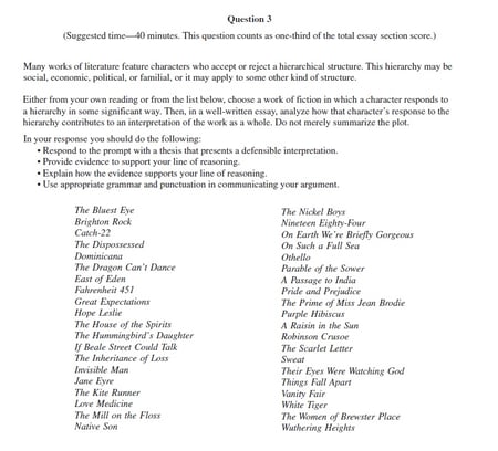 how to write ap lit frq 1 body-2022-question-3-ss