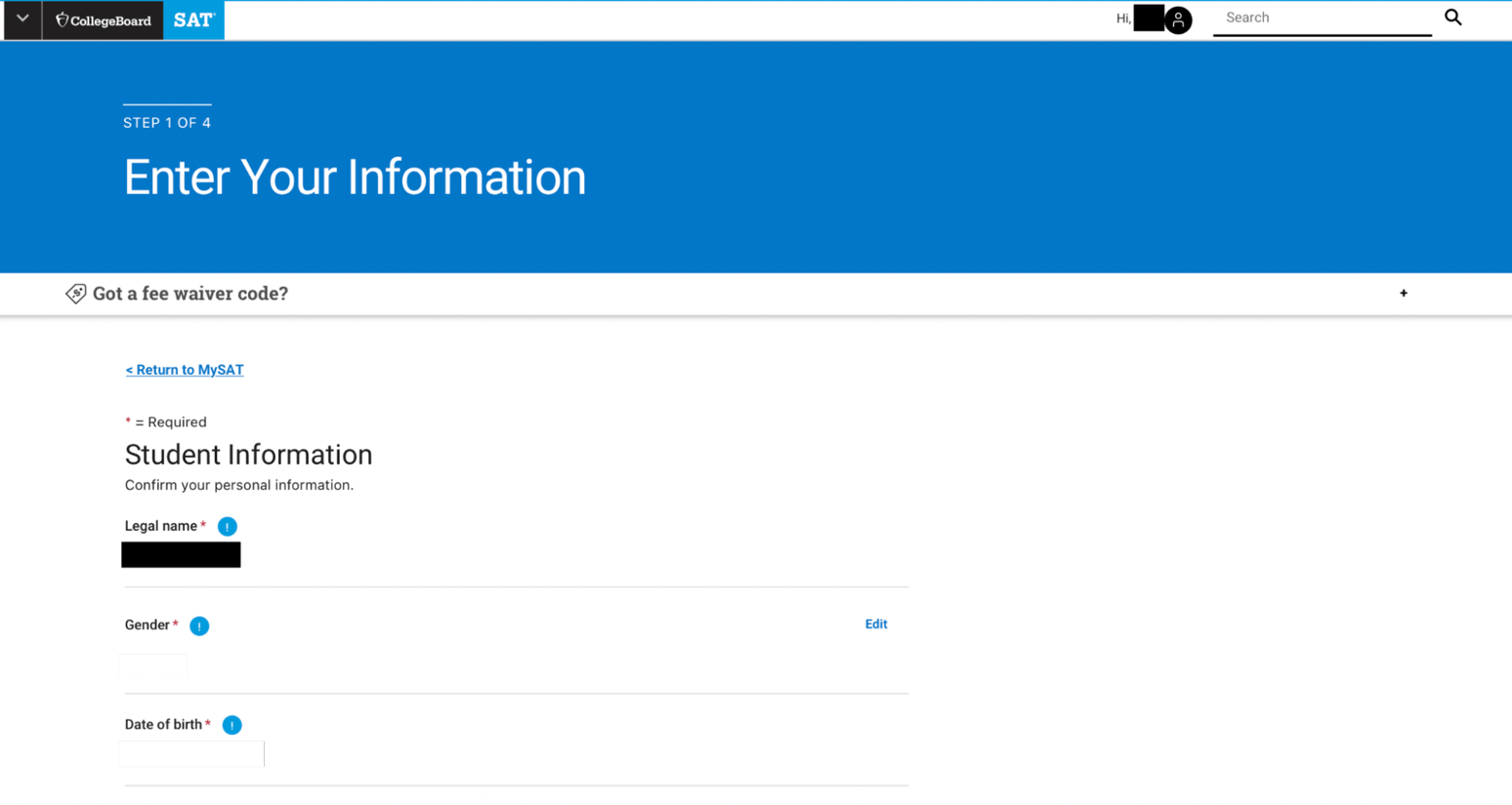 StepbyStep Guide With Pictures SAT Registration · PrepScholar