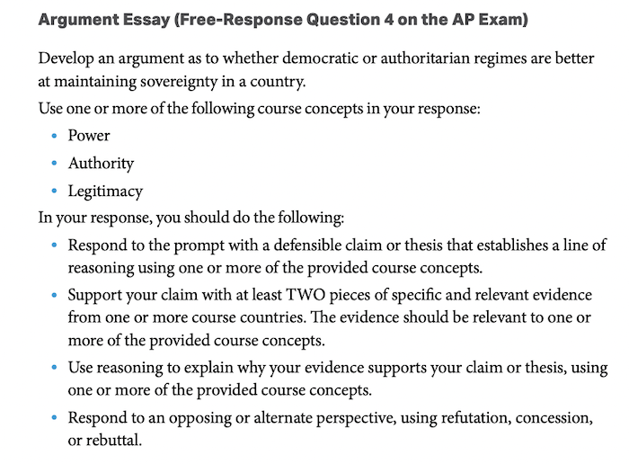 Complete Guide To The AP Comparative Government & Politics Exam