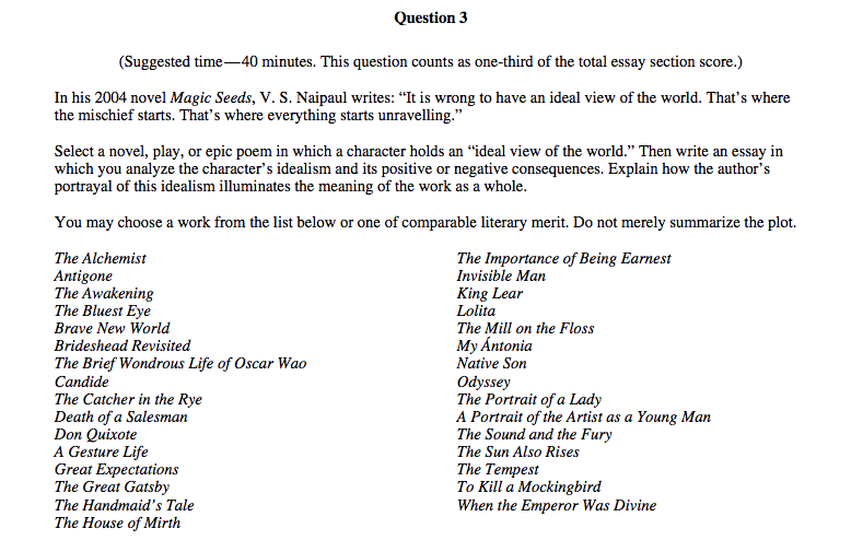 Expert's Guide to the AP Literature Exam