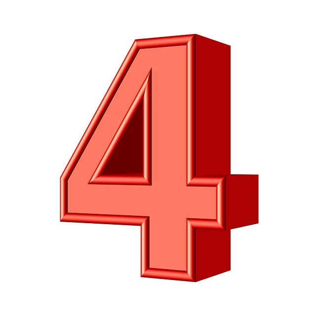 detailed description of number 4 in numerology