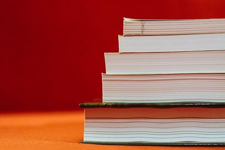what is homework body-stack-of-textbooks-red