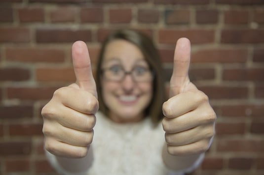 how to write a essay paper in college body-thumbs-up-pixabay-cc0