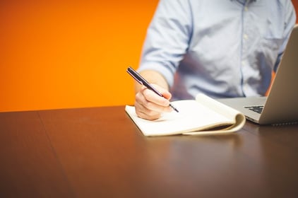 body-writing-computer-orange-write