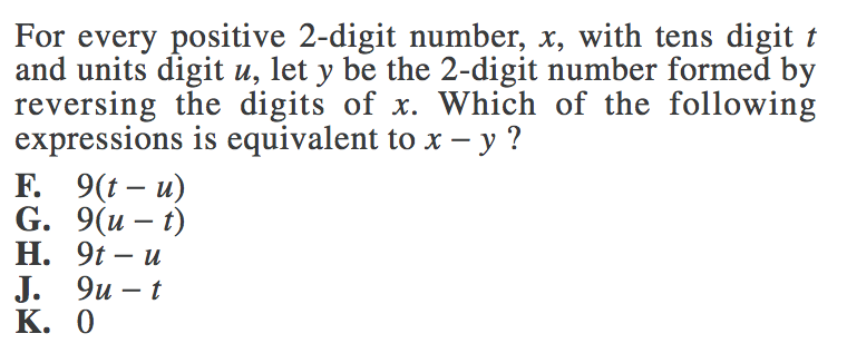 act math practice questions with solutions