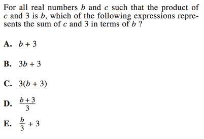 Algebraic Operations On Act Math Strategies And Formulas Body Act Operations 7 1
