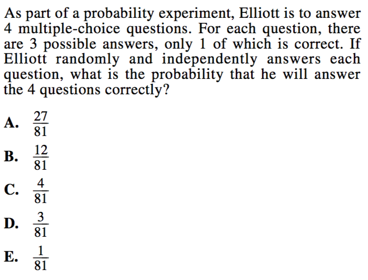 Probability Questions on ACT Math: Strategies and Practice