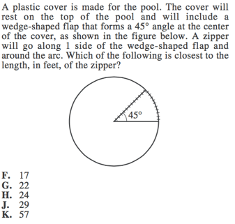 Circles On Act Math Geometry Formulas And Strategies Circles On Act Math Geometry Formulas And Strategies