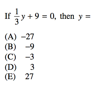 Single Variable Equations on SAT Math: Complete Strategies