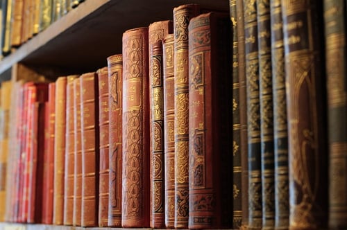 example of allusion in creative writing body_antique_book_spines
