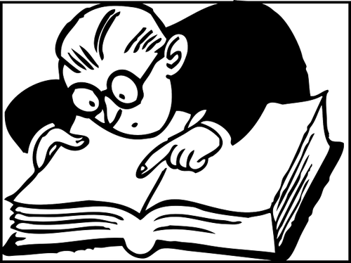 example of allusion in creative writing body_cartoon_man_searching_book