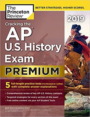 The Best Ap Us History Books Full Expert Reviews Best Ap Us History Review Book Ing The Exam 2019 Premium Edition