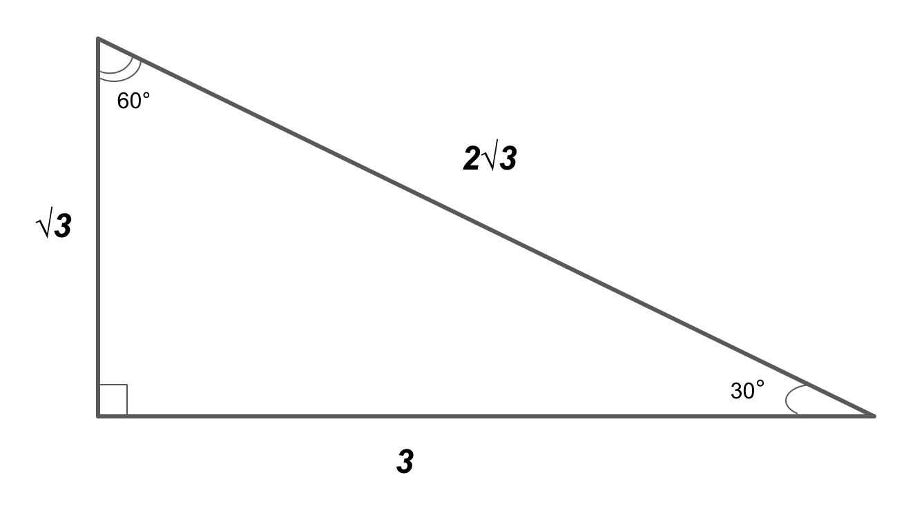 formulas for special right triangles