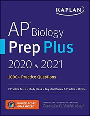 best review books for ap biology body_kaplan_ap_bio_prep_plus_2020_2021