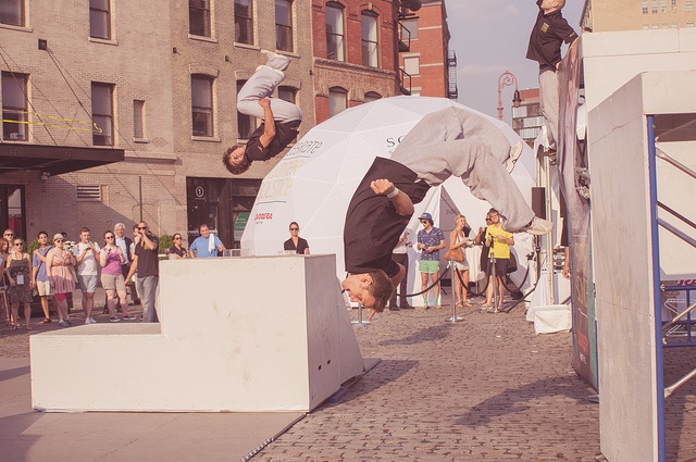 College essay parkour image