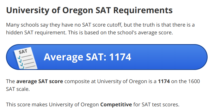 Sat Scores Chart For Colleges