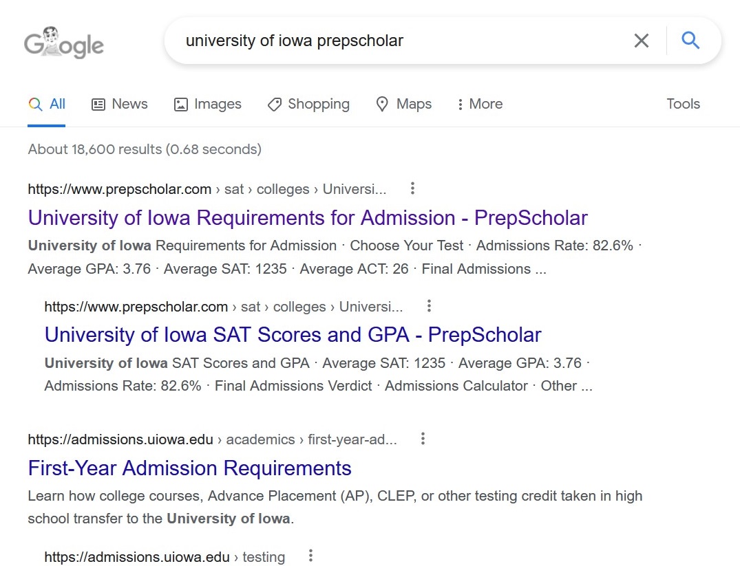 2022 sat requirements