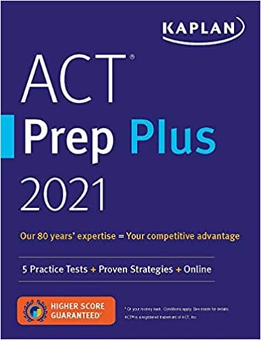 ACT Book Review: Kaplan ACT Prep Plus