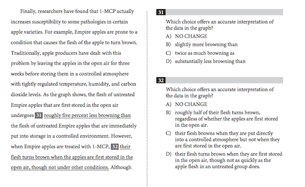 sat writing question examples