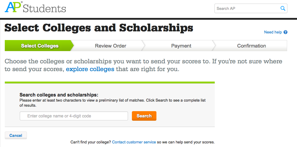 college board view ap scores