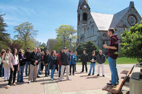 college campus tours for high school students