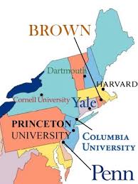 ivy league schools map Ivy League Rankings What Do They Really Mean ivy league schools map